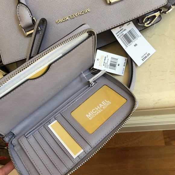 NWT Michael Kors MD Selma handbag&wallet set - Picture 5 of 7